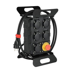 COFFRET ELECTRIQUE DE CHANTIER MONOPHASE 680 W AVEC 5 PRISES