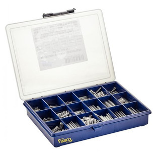 COFFRET GOUPILLES ELASTIQUES INOX A1 DE 810 PIECES