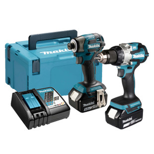 LXT DDF489+DTD173+BL1850×2+DC18RC+MAK