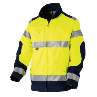 BLOUSON HAUTE VISIBILITE LUKLIGHT JAUNE/MARINE