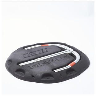 BARRIERE DE PARKING EN CAOUTCHOUC RECYCLE