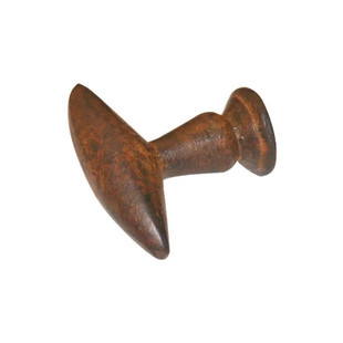 BOUTON OLIVE FER ROUILLE