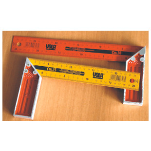 EQUERRE DE MENUISIER ACIER LAQUE