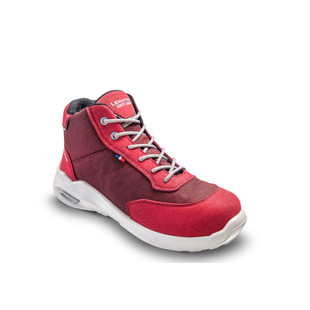 CHAUSSURE DE SECURITE FEMME EVA HAUT BORDEAUX S3S