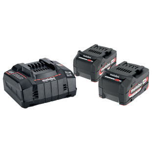 PACK BATTERIES LI-ION 18V 5,2AH + CHARGEUR RAPIDE ASC 145