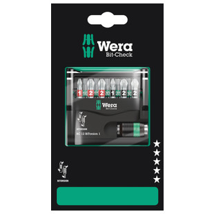 COFFRET EMBOUTS TORSION BIT-CHECK 1 SB (12 PIECES)