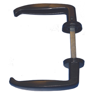 BEQUILLE DOUBLE ZAMAK TUBES 30 A 70 MM