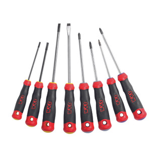 JEU DE 8 TOURNEVIS S1 FENTE PHILLIPS POZIDRIV T-J8