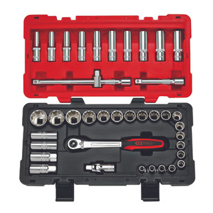 COFFRET DOUILLES ET ACCESSOIRES ULTIMATE 1/2'' (39 PIECES)