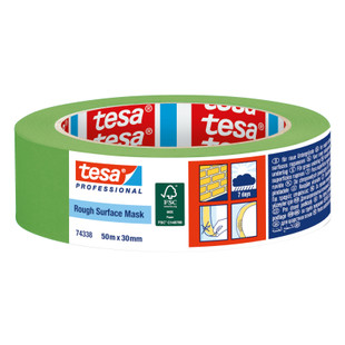 RUBAN MASQUAGE SURFACE STRUCTURE VERT 74338 50MX50MM