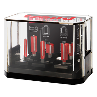 FRAISE DROITE POUR DEFONCEUSE (COFFRET DE 6)