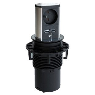 BORNE MULTIPRISE ESCAMOTABLE ELEVATOR