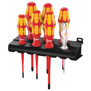 JEU DE TOURNEVIS KRAFTFORM PLUS SERIE 100 (7 PIECES)+ RACK