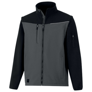 VESTE SOCCIA GRIS NOIR