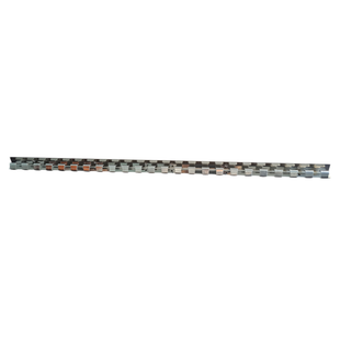 PROFILE PRINCIPAL INOX POUR SYSTEME SUSPENSION L 1M + ACCRO