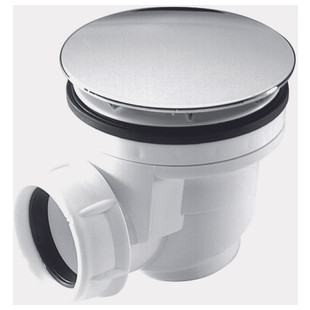 BONDE DE DOUCHE ABS CHROME RECEVEUR DE 60 584