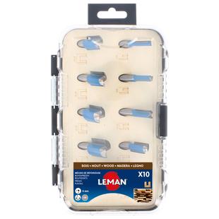 FRAISE A RAINER CARBURE Ø8 A 25 QUEUE 8 MM (COFFRET DE 10)