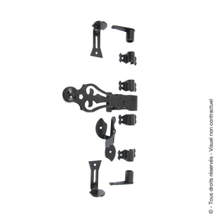 ESPAGNOLETTE PROVENCE LACETS RUSTIQUES - SUPPORT SECURITE