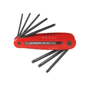 JEU MONTURE 8 CLES MALES TORX  89A.JM8