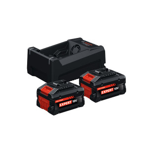 PACK BATTERIES EXPERT 18V 5,5AH + CHARGEUR GAL 12V/18V-80