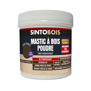 MASTIC A BOIS POUDRE SINTOBOIS