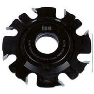 FRAISE A RAINER EXTENSIBLE, 8 COUPES A PLAQUETTES CARBURE