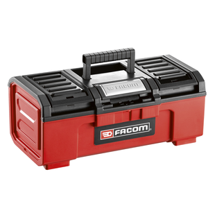 BOITE A OUTILS PLASTIQUE A FERMETURE AUTOMATIQUE