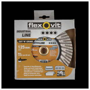 DISQUE DIAMANT SURFACAGE ASSIETTE CUT'N GRIND FLX 125X25X3,9XM14