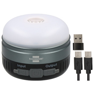 LAMPE SOLAIRE OLI RONDE LED 400AS RECHARGEABLE - POWERBANK - USB C