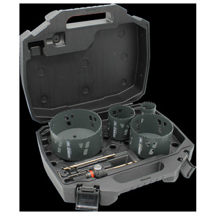 TREPAN CARBURE TUNGSTEN-K COFFRET 4DIA 41-127MM PLAQUISTE