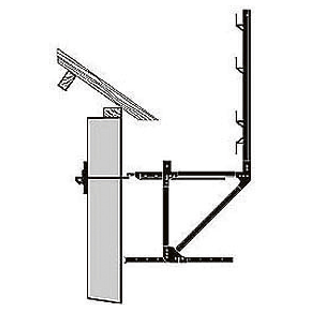 ECHAFAUDAGE ALU DE BASE POUR MUR INFERIEUR 0,50 M