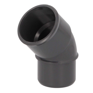 COUDE PVC MALE-FEMELLE A 45° HOMETECH