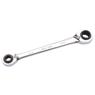 CLE POLYGONALE À CLIQUET 4 EN 1