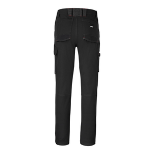 PANTALON STRETCH RULER NOIR/NOIR