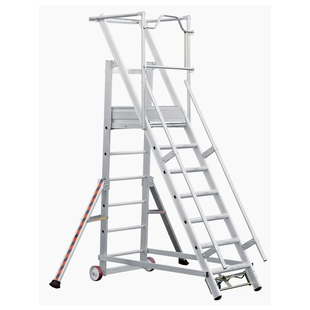 ESCALIER DE RAYONNAGE ALUMINIUM