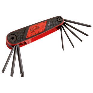 MONTURE BI-MATIERE AUTOMATIQUE DE 8 CLES MALES TORX T9 A T40