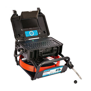 CAMERA COMBI 30M TETE Ø23MM CABLE ROUGE Ø6,8MM