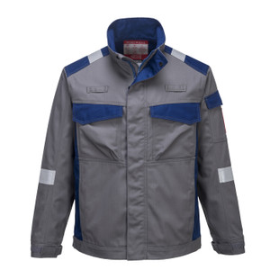 VESTE MULTIRISQUES GRISE FR08