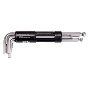 CLE MALE 6 PANS A TETE SPHERIQUE LONGUE, 2 A 10 MM (JEU DE 8)