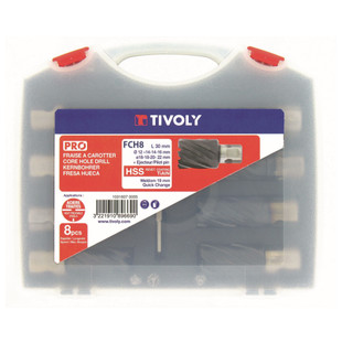 FRAISE A CAROTTER HSS TIAIN (COFFRET DE 8)