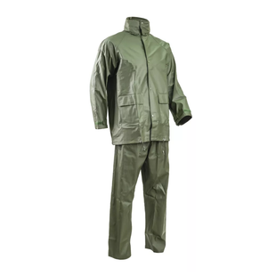 ENSEMBLE PLUIE PU/PVC VERT