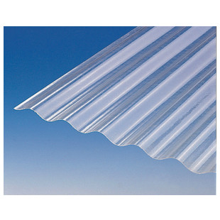 PLAQUE ONDULEE FIBROLUX POLYESTER PO 152X90 CM