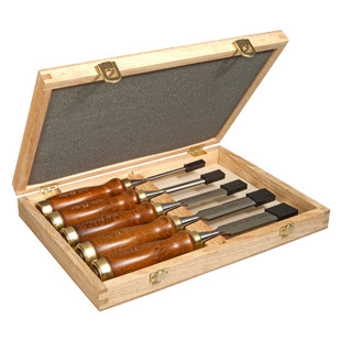 CISEAU A BOIS MANCHE BOIS (5 PIECES)