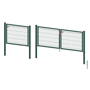 PORTAIL EGIDIA 3D 2 VENTAUX