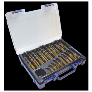 FORET QUEUE CYLINDRIQUE HSS TAILLE MEULE SERIE COURTE "GBX" (VALISE DE 170)