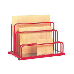 RACK A PANNEAUX FIXE EQUIPE DE ROULEAUX 500KG