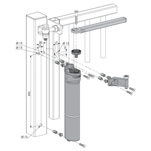 FERME-PORTE INOXYDABLE POUR EXTERIEUR VERTICLOSE 2