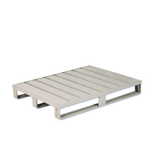 PALETTE MÉTALLIQUE, 1000 KG, GRISE RAL 7030