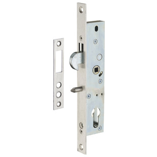 SERRURE A LARDER POUR MENUISERIE METALLIQUE A CROCHET A CYLINDRE "PROTECT"