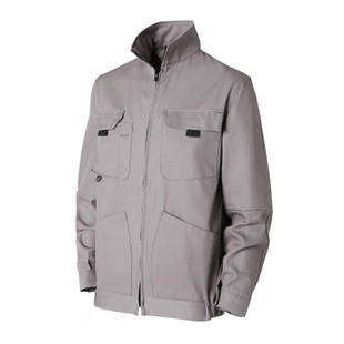 BLOUSON OPTIMAX COTON/POLYESTER GRIS